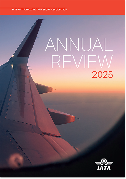 Cover of the IATA Annual Review 2025
